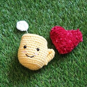 Handmade Crochet Stress Ball Plushies